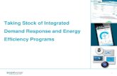 Taking Stock of Integrated Demand Response and Energy ...energycentral.fileburst.com/EC/042617_comverge_slides.pdf · Taking Stock of Integrated Demand Response and Energy Efficiency