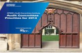 Audit Committee Priorities for 2014 - IIA · the world look to KPMG’s Audit Committee Institute (ACI) for real-world insights from seasoned peers and other business leaders. ACI