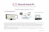 Quick Start Guide V1 - Amazon S3 · Page 1 of 32 Quick Start Guide V1.5 December 2017 Konect is an Advanced Field Services Mobility Solution. Anyone (novice or specialist) can build