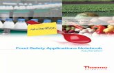 Food Safety Applications Notebook: Adulteration · Introduction to Food Safety..... 4 UltiMate 3000 UHPLC+ Systems ..... 5 IC and RFIC Systems..... 6 MS Instruments ..... 7 Chromeleon