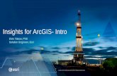 Insights for ArcGIS - Esri€¦ · Support for Open Data Sciences •Take advantage of existing open data science infrastructure-Use Python or R Kernels and any library you have access