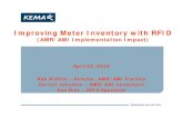 Improving Meter Inventory with RFID · 2019-09-02 · Improving Meter Inventory with RFID (AMR/AMI Implementation Impact) Experience you can trust. April 25, 2006. ... number of potential