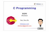 04 (C Programming) Pointers - Clickseo Insightclickseo.com/programming/c_programming/04_(C... · C Programming 포인터 (Pointers) Seo, Doo-Ok Clickseo.com clickseo@gmail.com