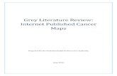 Grey Literature Review: Internet Published Cancer Maps · 2018-12-06 · cancer maps, we conducted a grey literature review of cancer atlases published on the internet and available
