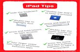 iPad Tips Poster - Simon Haughton's website · iPad Tips 16 18 p .?123 20 hide the keyboard Q w E return .?123 iPad 18:12 iPad Documents Undo Helvetica 17:57 iPad Tips Poster A 12