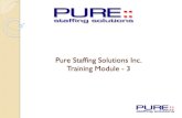 Pure Staffing Solutions Inc. · x Maintenance, repair and service to plant equipment, conveyors, dying machine New World Friction - Cambridge, ON 2012 to 2014 Millwright x Maintenance,