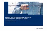 Building Component Catalogue with Level of Development ... · Building Component Catalogue with Level of Development Specification (LOD) Version 3.1 / September 2016File Size: 2MBPage