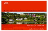 TABLE OF CONTENTS - Cold Spring Harbor Laboratory Press · 2013-09-17 · 1-855-452-6793 B1 LAB ESSENTIALS Lab Math: A Handbook of Measurements, Calculations, and Other Quantitative
