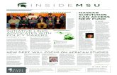 InsideMSU Vol. 1 Issue 14 - Michigan State University€¦ · MARCH 11, 2019 // Vol. 1 Issue 14 SPARTANS ENGAGE, MAKE A DIFFERENCE At the Spartan Caucus on March 5, elected state