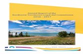 Annual Report of the Northwest Territories Legal Aid Commission 2016 … · Fort Smith Department of Justice (Financial Management & Computer Information) Corporate Resources Personnel