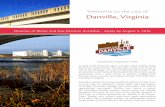 Welcome to the city of Danville, Virginia · Welcome to the city of Danville, Virginia. 2 Director of as an Water City of Danville, Virginia concerts, theater productions, ... It