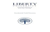 Residential Field Directory 10.13.17 - Liberty University Field Directory 10.18.17.pdfSite Description Group sessions, psychoeducational training, skill building/development, filing,