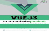 VueJS - tutorialspoint.comVueJS 5 VueJS is an open source progressive JavaScript framework used to develop interactive web interfaces. It is one of the famous frameworks used to simplify