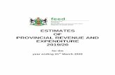 ESTIMATES OF PROVINCIAL REVENUE AND EXPENDITURE 2019… budget/2019/3... · 2019-05-16 · 2019/20 Overview of Provincial Revenue and Expenditure vi List of Abbreviations Abbreviation