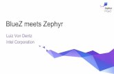 BlueZ meets Zephyr - eLinux.org · send response to PTS inquiries) and communicates with the IUT (Implementation Under Test) to take appropriate actions. It is implemented in Python