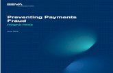 Preventing Payments Fraud - BBVA Compass · Preventing Payments Fraud Helpful Hints | Rev. 062019 7 Ways to Decrease Card Fraud Define card spending limits by employee or by employee