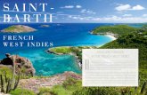 FRENCH WEST INDIES · Caribbean waters and coral outcrops to swim among the most stunning beaches of the island: Salines, Gouverneur, Shell Beach... wild and beautiful, expanses of