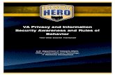 VA Privacy and Information Security Awareness and National … · 2012-05-01 · VA Privacy and Information Security Awareness and Rules of Behavior Text- Only Course Transcript U.S.