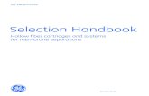 Selection Handbook - GE실험길라잡이€¦ · This handbook describes how to select hollow fiber ultrafiltration and microfiltration membrane cartridges manufactured by GE Healthcare.