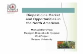 Biopesticide Market and Opportunities in the North American. · What is a biopesticide in North America ? • Microbial- Fungi, bacteria, virus, Not inoculants • Biochemical –