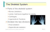 The Skeletal System - Henry County School District...Gouty Arthritis (gout) • Uric acid accumulates in blood and deposited in soft tissues of joints – painful attack of single