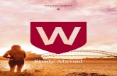 Study Abroad - Western Sydney€¦ · STUDY ABROAD Western Sydney University offers high quality, fully-furnished, self-catered accommodation for Study Abroad students on all campuses