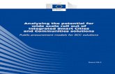 Analysing the potential for wide scale roll out of integrated Smart Cities … · 2017-09-18 · Analysing the potential for wide scale roll-out of integrated SCC solutions Public