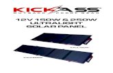 12V 150W & 250W ULTRALIGHT SOLAR PANELkickass.com.au/.../10/KICKASS-USER-MANUAL-ULTRALIGHT-KAUL15… · net weight (kg) 1794*628*40 560*730*40 5.7 ultralight 250w panel specifications