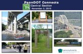 Central Section - APA... PennDOT Connects Central Section November 3, 2016 Slide to be up on screen as people arrive\爀匀攀琀 琀栀攀 猀琀愀最攀 昀漀爀 琀栀攀 猀攀猀猀椀漀