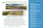 Let’s Celebrate! - Iowa Arboretum · van der Linden, and Mark Schneider reminisced about our past while looking • The Iowa Arboretum is now the owner of 80 acres of land east