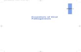 Essentials of Viral Pathogenesis - Elsevier · Essentials of Viral Pathogenesis I PART I Ch01-P369464.qxd 1/12/07 2:57 PM Page 1. ... The history of viral pathogenesis is intertwined