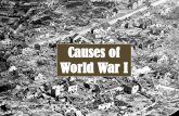 Causes of World War Ipnhs.psd202.org/documents/nhoch/1569526987.pdfBasic Facts About WWI WWI: July 1914 – November 11, 1918 32 nations involved in the “Great War” “War to end