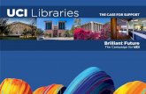 UCI Libraries County. At the UCI Libraries, we change lives by empowering members of the UCI community