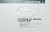 Getting to Know AutoCAD - Wiley...AutoCAD or LT Graphics window, sometimes called the Graphical User Interface, or GUI (see Figure 1.2). 2 Chapter 1 • Getting to Know AutoCAD Dialog