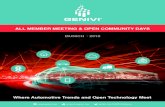 ALL MEMBER MEETING & OPEN COMMUNITY DAYS · Platform with Qt Automotive. B Luxoft As a leader in automotive sound enhancement solutions, ARKAMYS works to help OEMs achieve the best