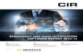 EMERGENCY AND MASS NOTIFICATION SOFTWARE REPORT … · at Everbridge, says that the cloud and mass notification has brought “true scalability which has obvious benefits for customers