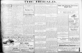 The Herald (New Orleans, LA) 1912-12-26 [p ] · 2017-12-15 · THE HERALD. Devoted to the Upbutlding of the West Side of the River. "A very live and creditable weekly newspaper."-MANUFACTURERS'