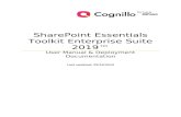SharePoint Essentials Toolkit Enterprise Suite 2019™€¦ · Web viewSharePoint Essentials Toolkit Enterprise Suite 2019 User Manual & Deployment Documentation Last updated: 0 9