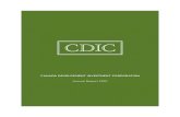 CDIC - Canada Development Investment Corporation · The Corporation’s Responsibility for Financial Statements 4 Corporate Governance Practices 5 Management Discussion and Analysis