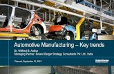 Automotive Manufacturing Key trends...Manufacturing presentation_Roland_Berger_Dr.Wilfried_Aulbur.pptx 4 The automotive market is increasingly changing and will undergo dramatic transformations