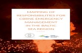 MAPPING OF RESPONSIBILITIES FOR CBRNE EMERGENCY MANAGEMENT ... · relevant authorities have in terms of CBRNE emergency management in BSR. Mapping of authorities’ responsibilities
