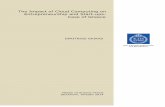 The Impact of Cloud Computing on …732046/FULLTEXT01.pdfMaster of Science Thesis INDEK 2014:27 The Impact of Cloud Computing on Entrepreneurship and Start-ups: Case of Greece Dimitrios