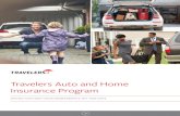 Travelers Auto and Home Insurance Program · insurance isn’t an option – it’s a necessity. Even those who rent may be required to buy renters insurance as a condition of the