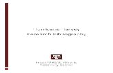Hurricane Harvey Research Bibliography · April 5, 2019 1 Introduction This research bibliography includes reference information for book chapters, editorial pieces, journal articles,
