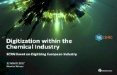 Digitization within the Chemical Industry · 2020-02-13 · Digitization transforms the Chemical Industry rapidly across its entire chain SOURCE: GEM Digital Task Force Y Big-data