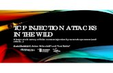 TCP Injection attacks in the wild - index-of.esindex-of.es/Attacks/403 Forbidden Attack/us-16-Nakibly...TCP INJECTION ATTACKS IN THE WILD A large-scale survey of false content injection