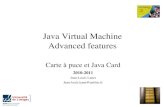 Java Virtual Machine Advanced featurespotet/atac/Les-cours/Cours5.pdf · Java Virtual Machine Advanced features Carte à puce et Java Card 2010-2011 Jean-Louis Lanet Jean-louis.lanet@unilim.fr