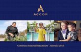 Corporate Responsibility Report - Australia 2018 - Jobs at Accor … · Corporate Responsibility Report - Australia 2018. C=0 M=26 J=56 N=0 C=22 M=42 J=65 N=20 ACCOR LOGO Nº dossier