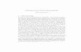 Modeling Long-Term Sustainability - MuRatopia · 2014-06-14 · Modeling Long-Term Sustainability Kaoru Yamaguchi ⁄ 1 Introduction In the book Beyond Walras, Keynes and Marx [8]