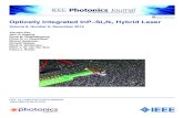 Open Access Optically Integrated InP–Si3N4 Hybrid Laser PJ-2016--Opt… · IEEE Photonics Journal Optically Integrated InP–Si 3N 4 Hybrid Laser Optically Integrated InP–Si3N4